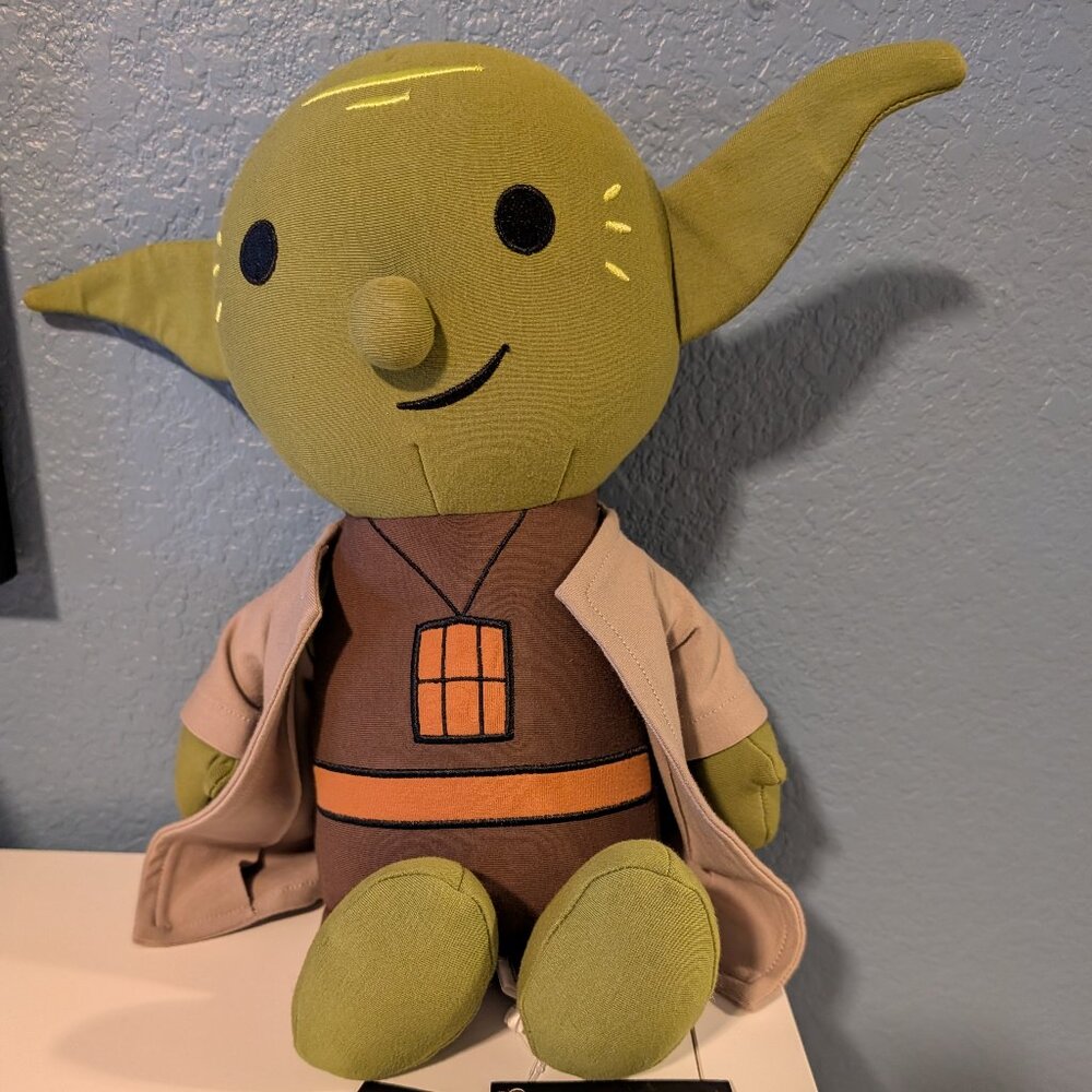 Plush Yoda Yogibo Star Wars Yoda Plush New 13"